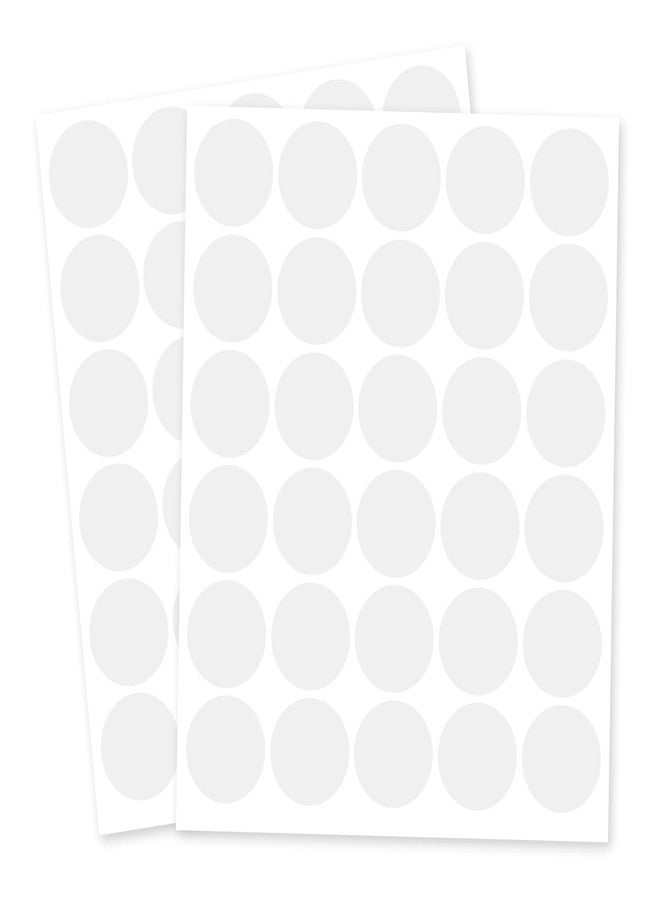 Yeachlaing 1 Inch Clear Transparent Round Waterproof Sticker,Envelope Tab Sealer and Retail Package Round Clear Seal Labels Self Adhesive Stickers,1050 Labels Per Bag - Image 1
